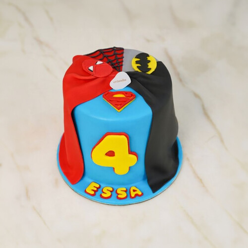 Superhero Cake