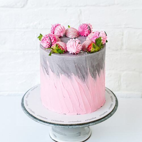Pop of Pink Cake