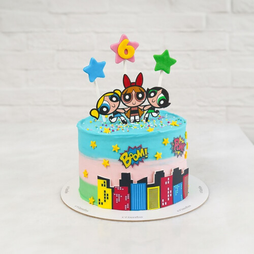 Powerpuff Cake