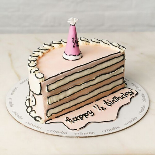 Half Year Comic Cake