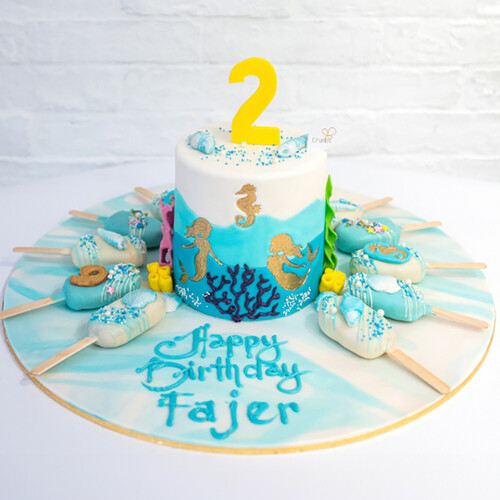 Under the Sea Cake + Cakesickles