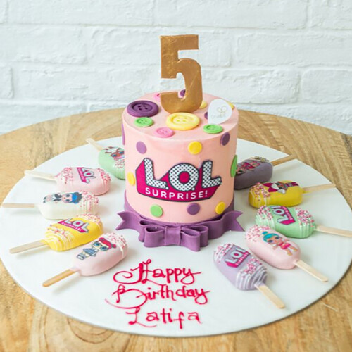 LOL Cake & Cakesickles