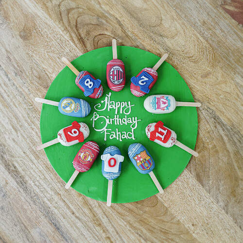 Football Cakesickles