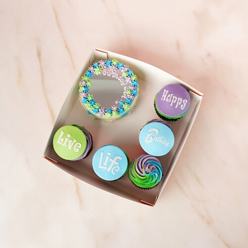 Mirror Bento & Cupcakes