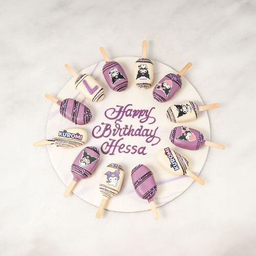 Kuromi Cakesickles 2