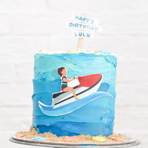 JetSki Cake (Girl)