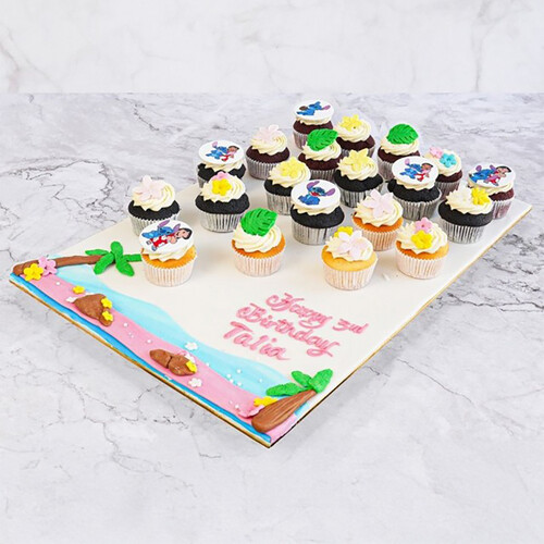 Stitch Cupcakes