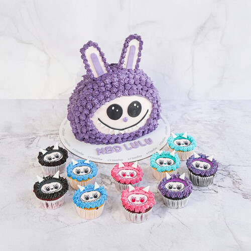 Labubu Cake & Cupcakes