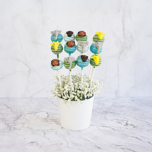 In the Wild Cake pops