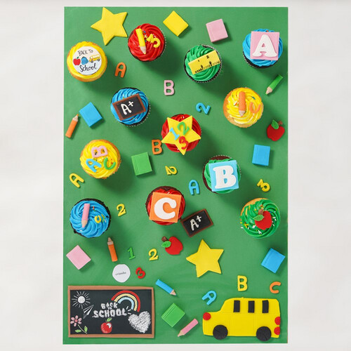 Back to School Cupcakes (Board)