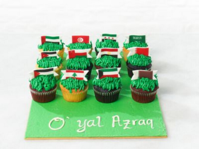 Arab  Cup Cupcakes