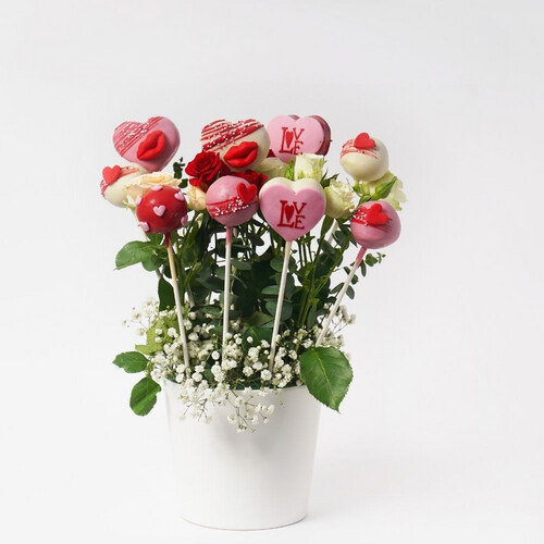 Forever Love Pops Vase