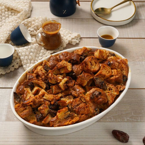 Arabic Coffee Bread Pudding