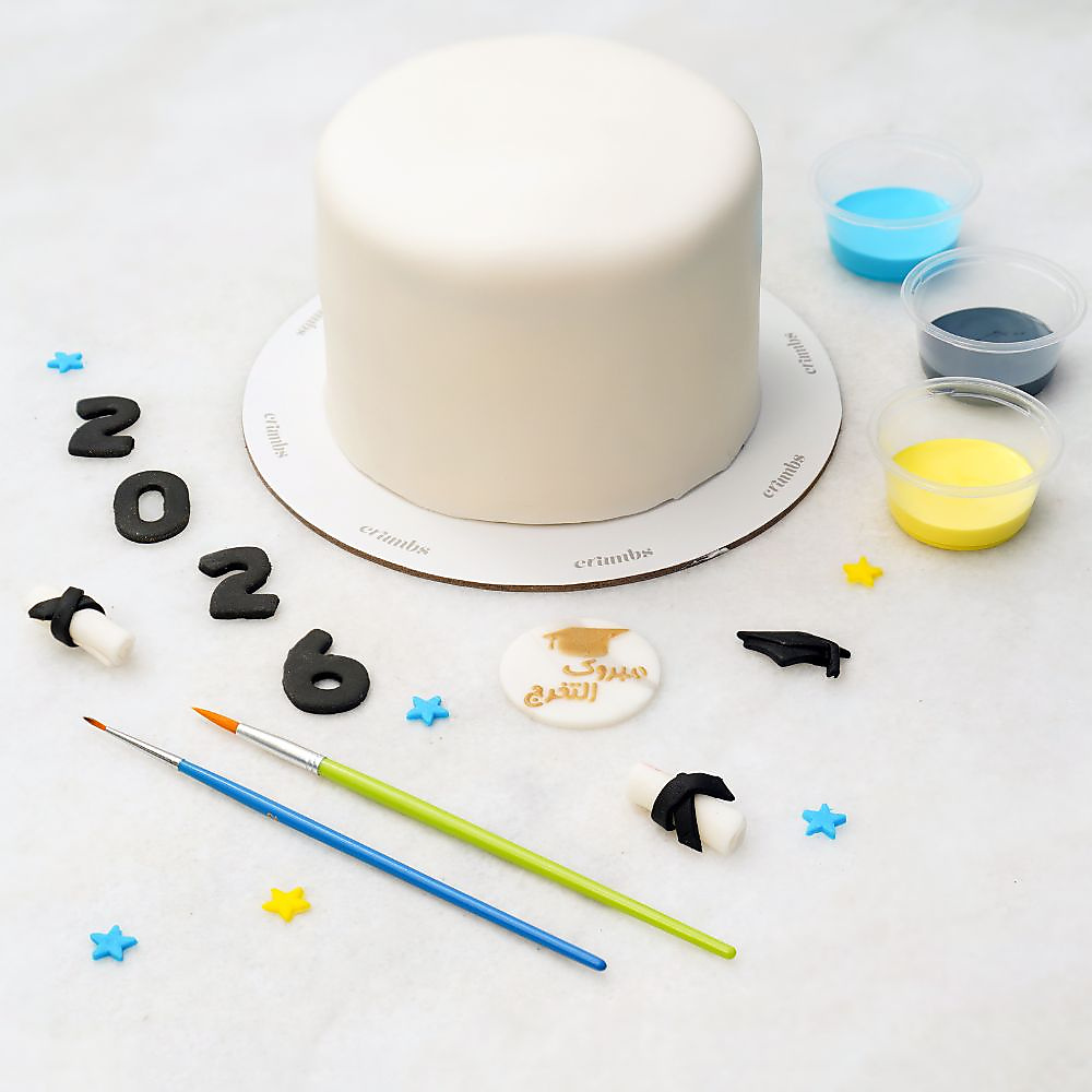 Grad Cake Painting