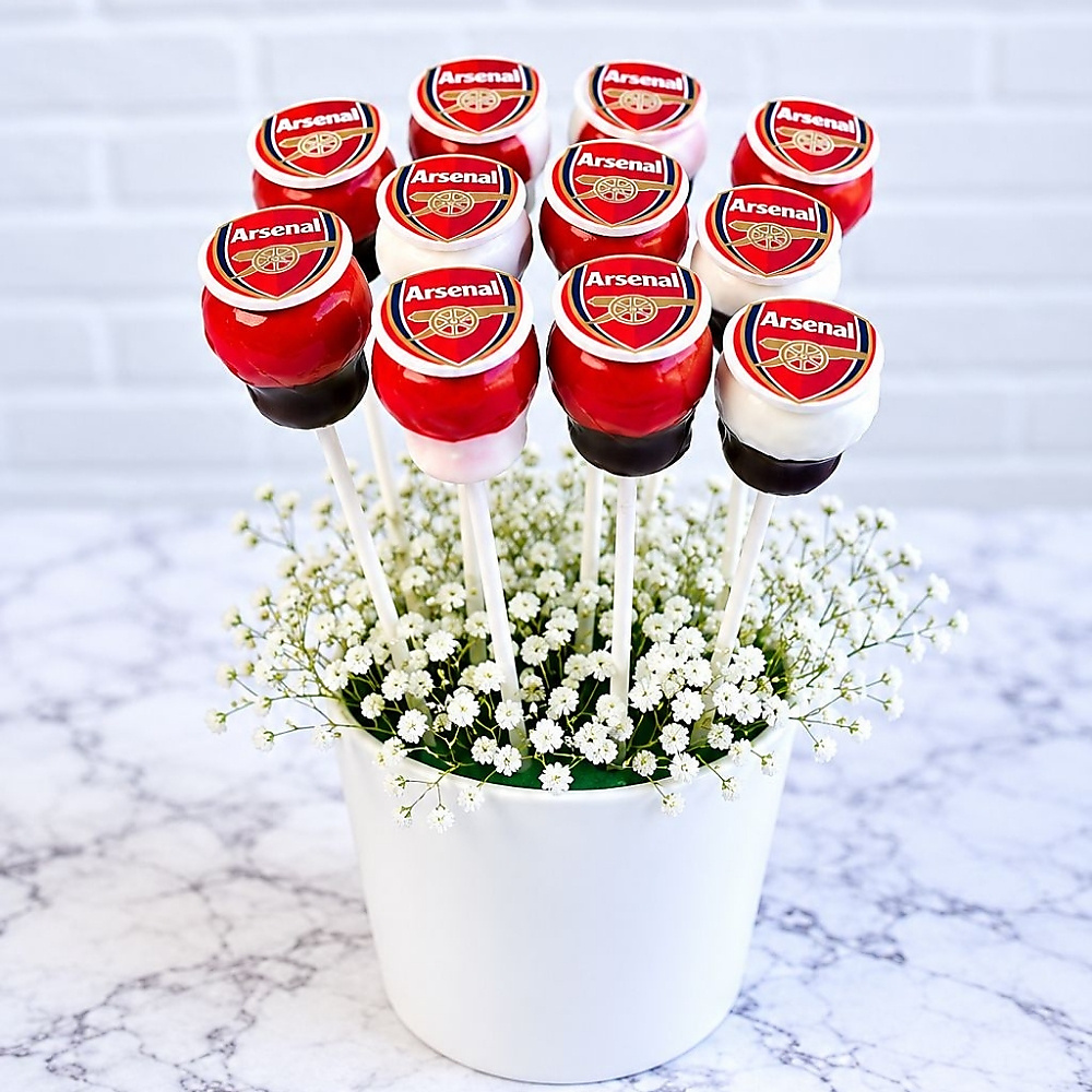 Arsenal  Cake Pops
