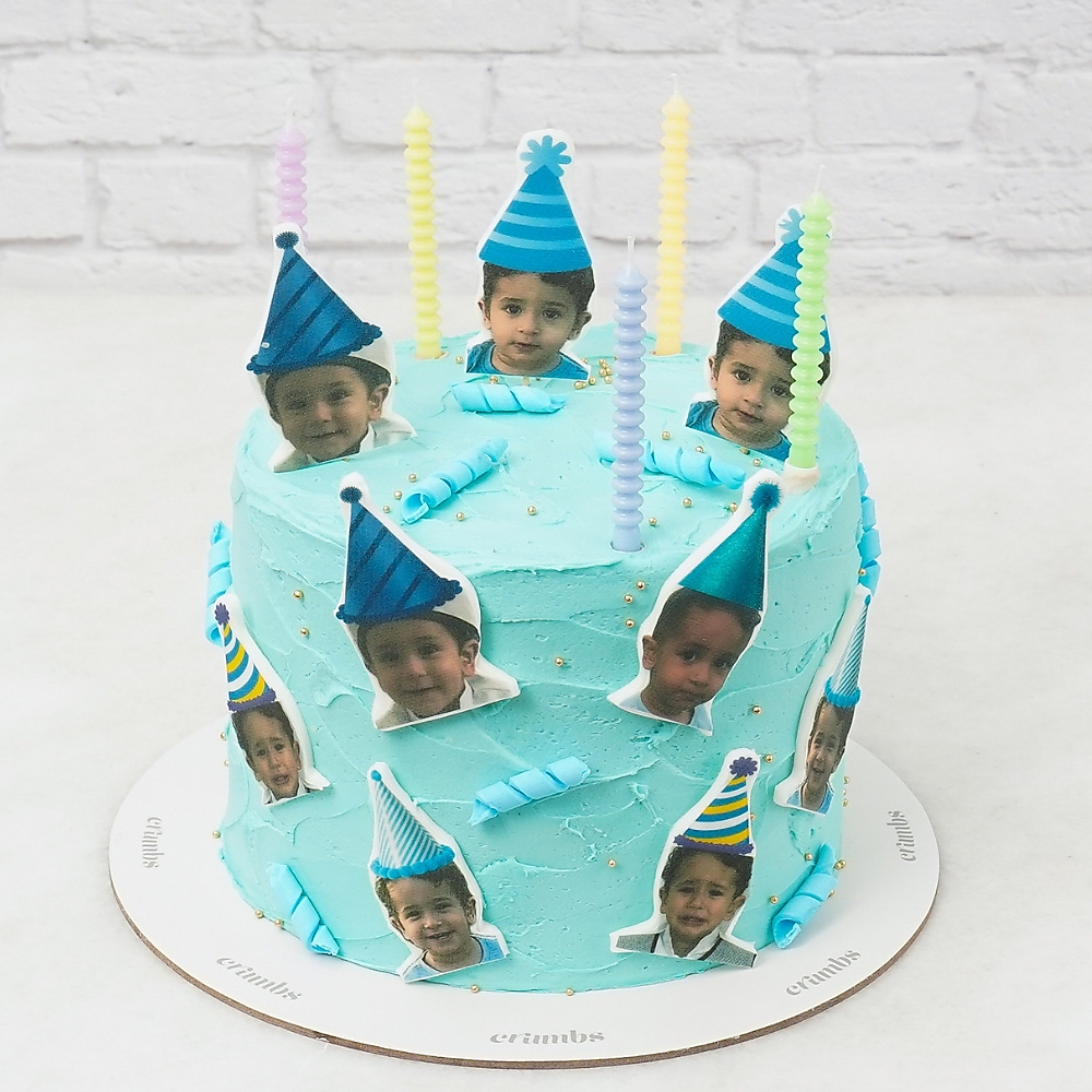 Then & Now Cake (Boy)