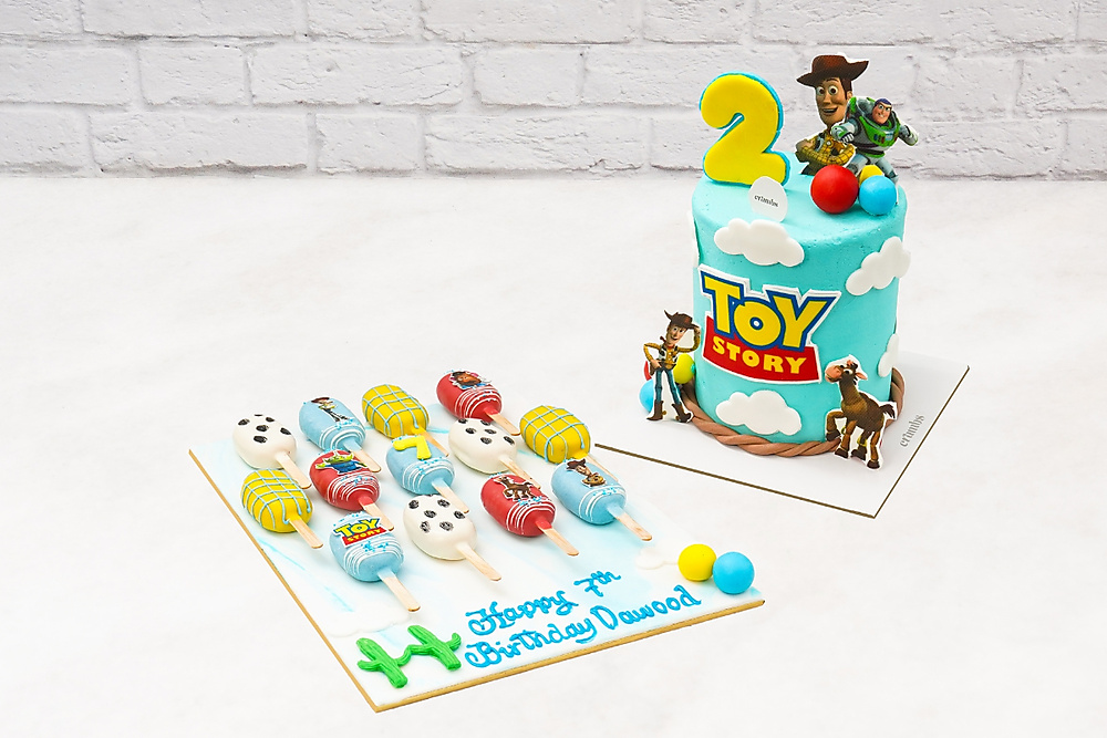 Toy Story Cake & Cakesickles