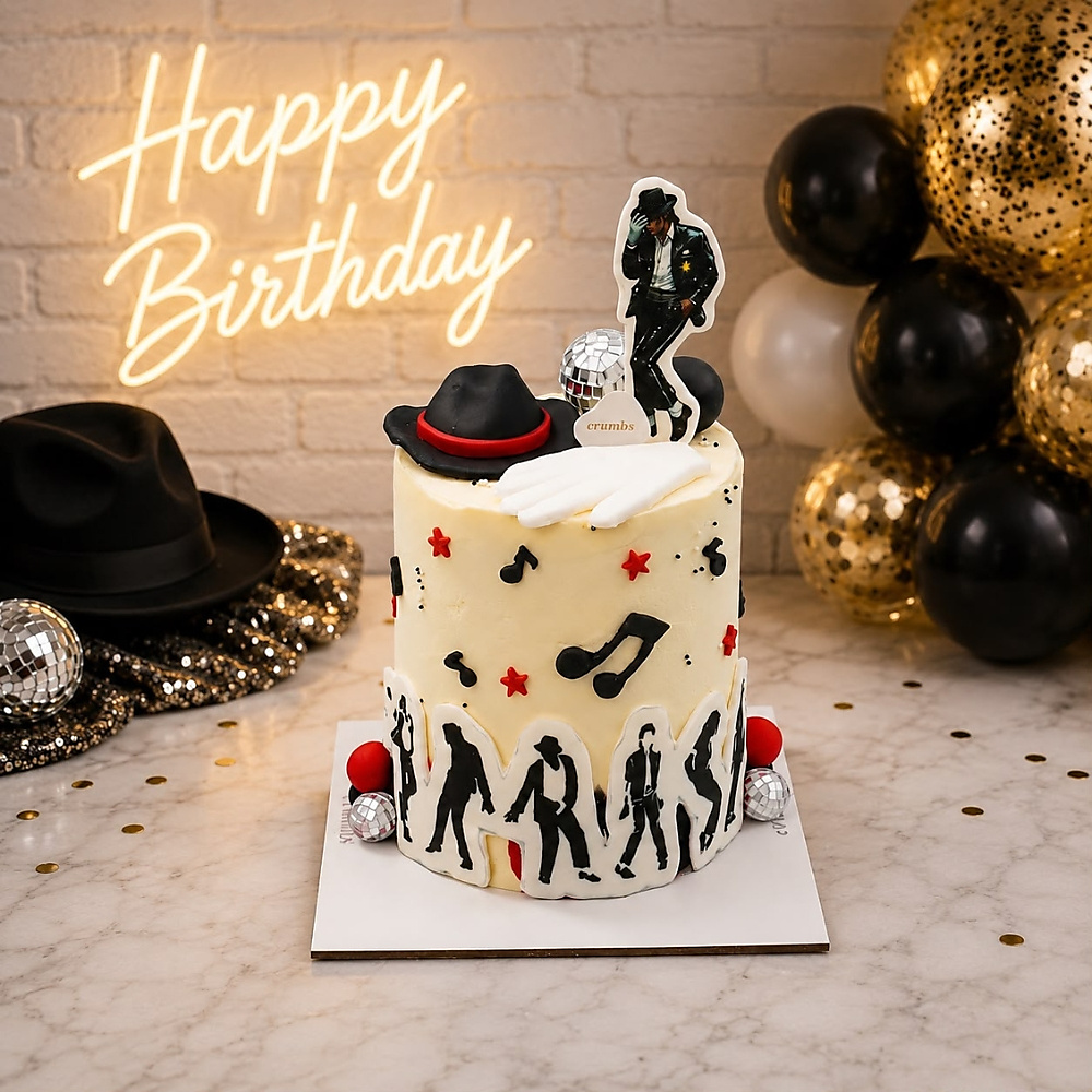 King of Pop  Cake