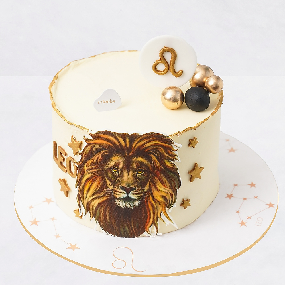 Leo Zodiac Cake
