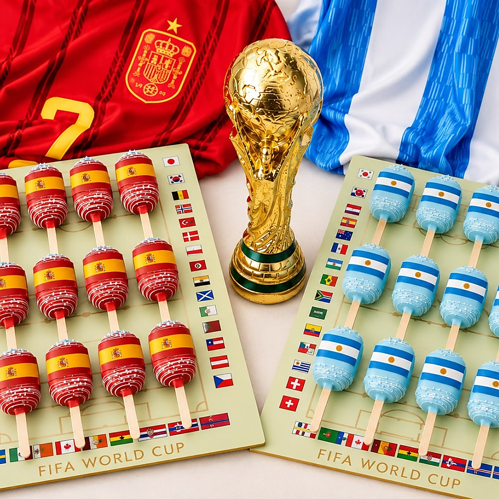 Spain & Argentina Cakesickles