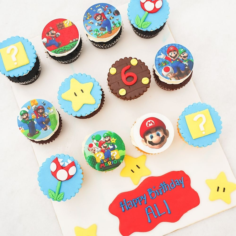 Super Mario Cupcakes