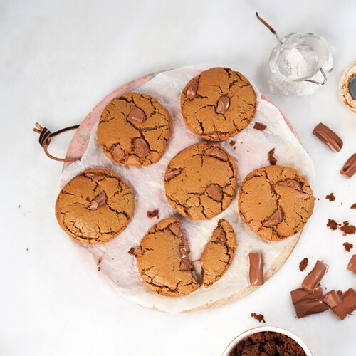 Milk Chocolate chunk cookies