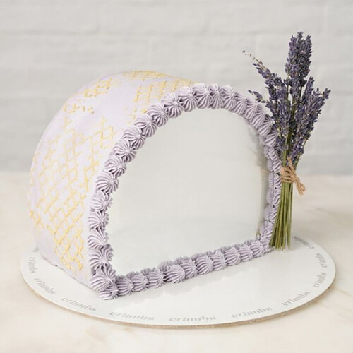 Purple Mirror Cake