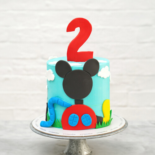 Mickey Mouse Cake & Cakesickles