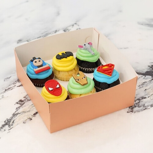 Super hero cupcake