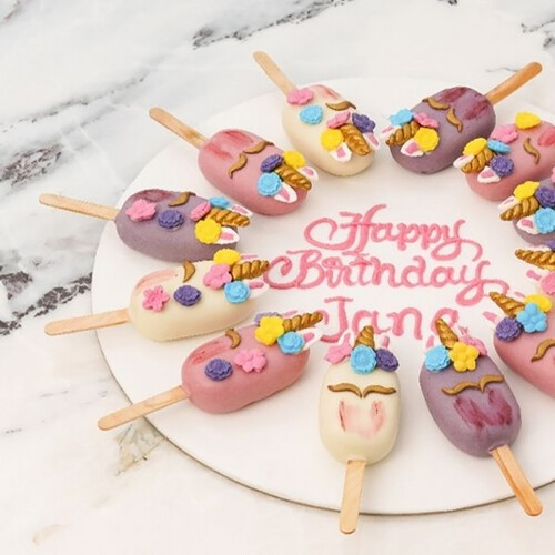 Unicorn Cakesickles 2