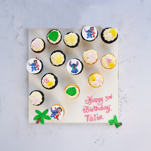 Stitch Cupcakes