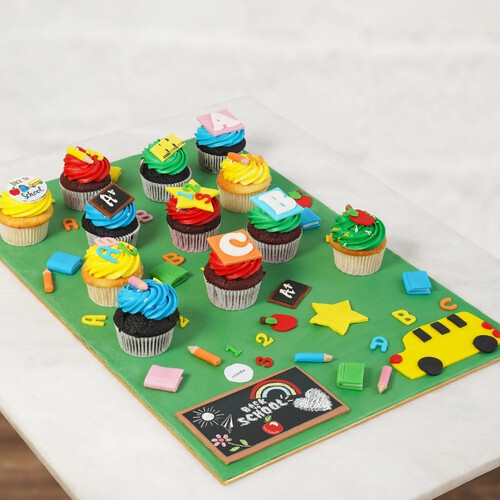 Back to School Cupcakes (Board)