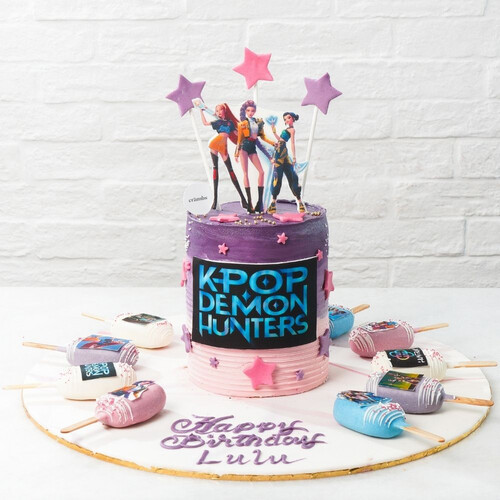 Demon Hunter Cake & Cakesicles