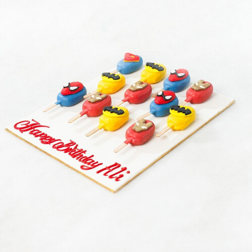 Super Hero Cakesicles 2