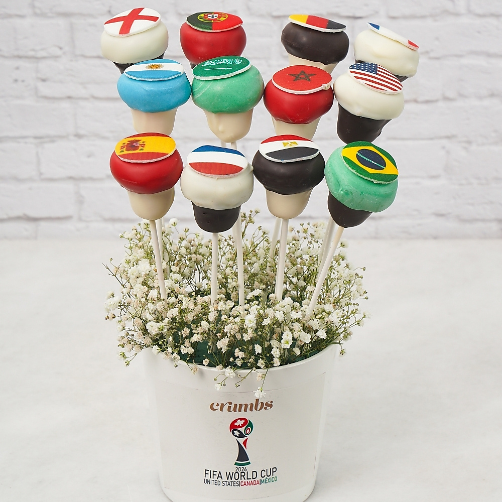 World Cup Cake Pops