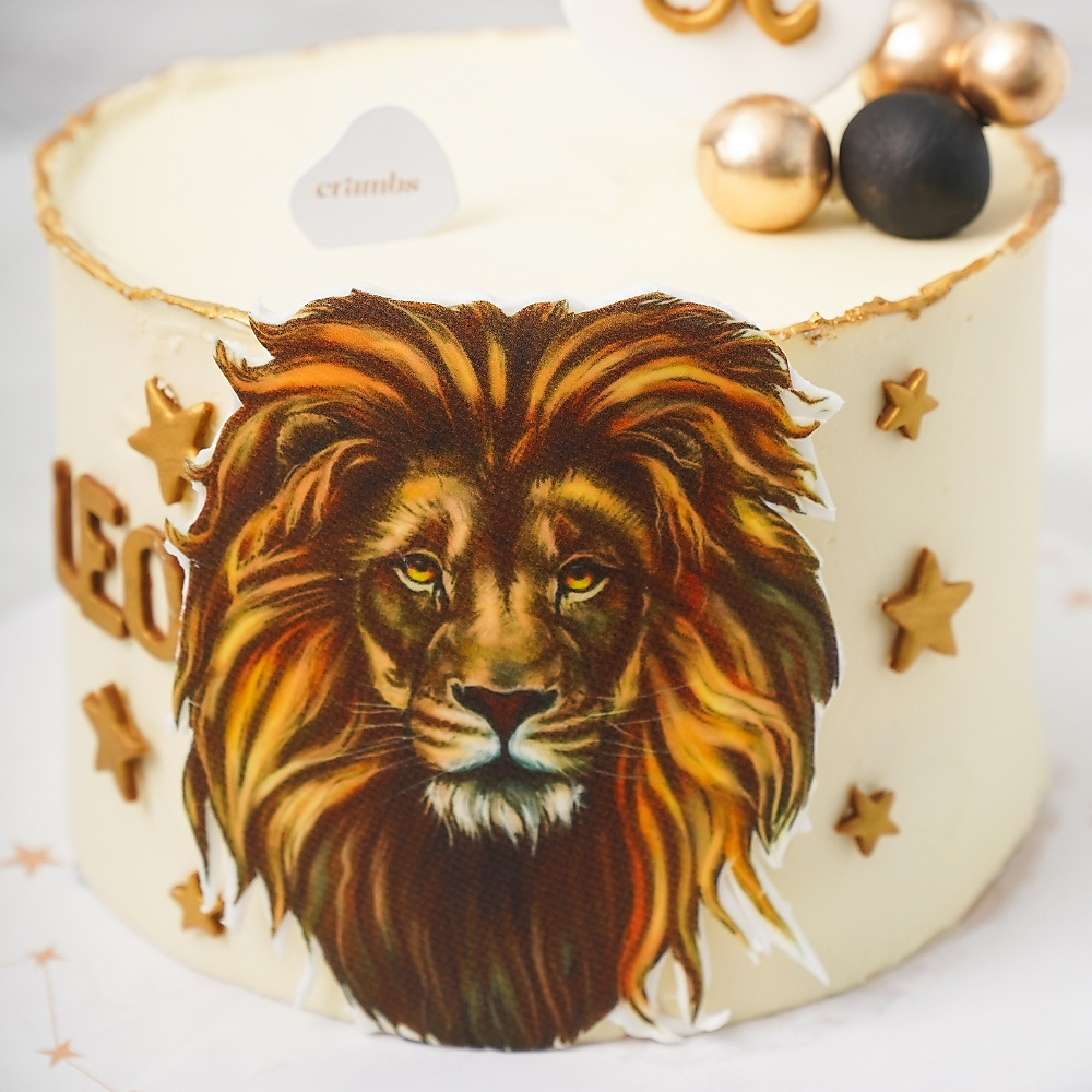 Leo Zodiac Cake