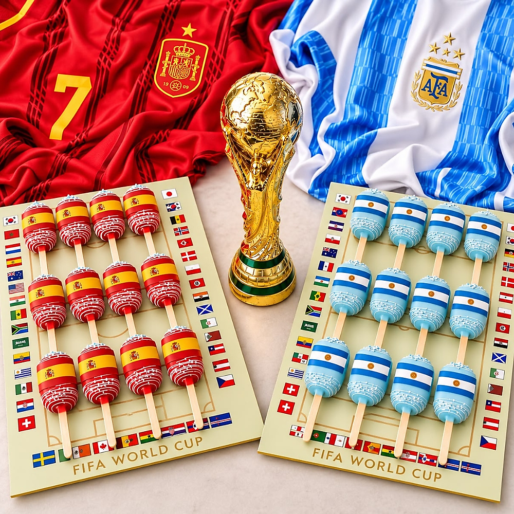 Spain & Argentina Cakesickles