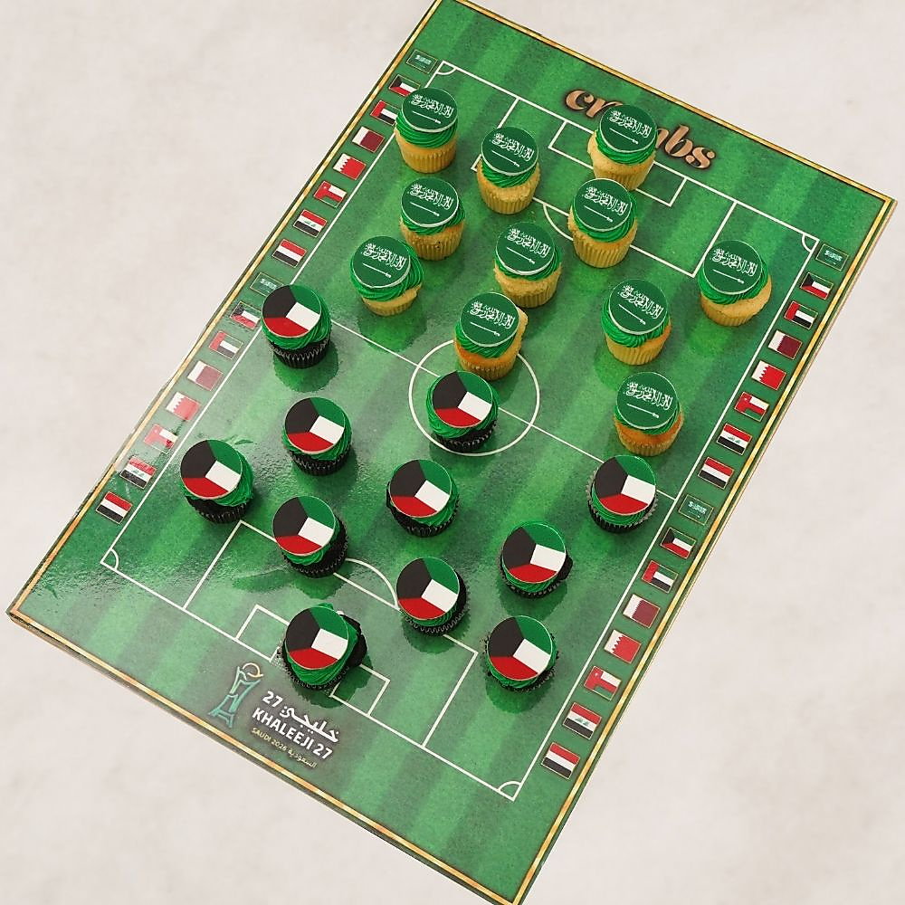 Kuwait and Saudi Arabia Cupcakes