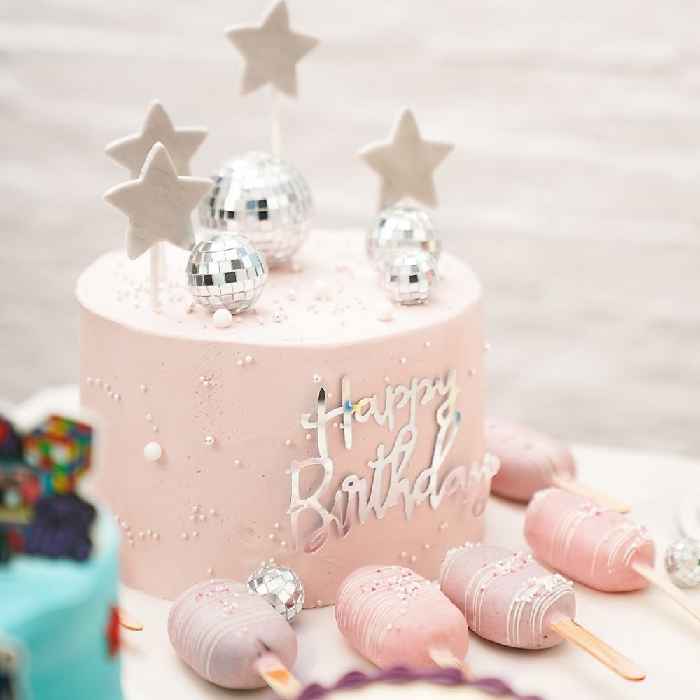 Pink Disco Birthday Set