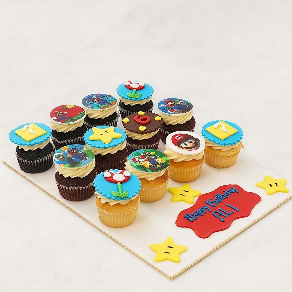 Super Mario Cupcakes
