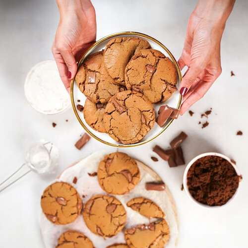 Milk Chocolate chunk cookies