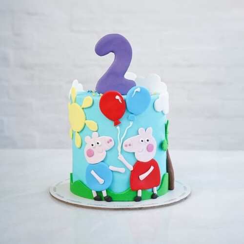 Peppapig Cake & Cakesicles