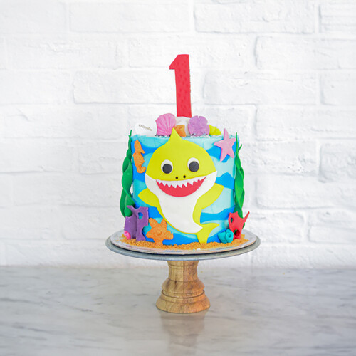 Baby Shark Cake & Cakesickles