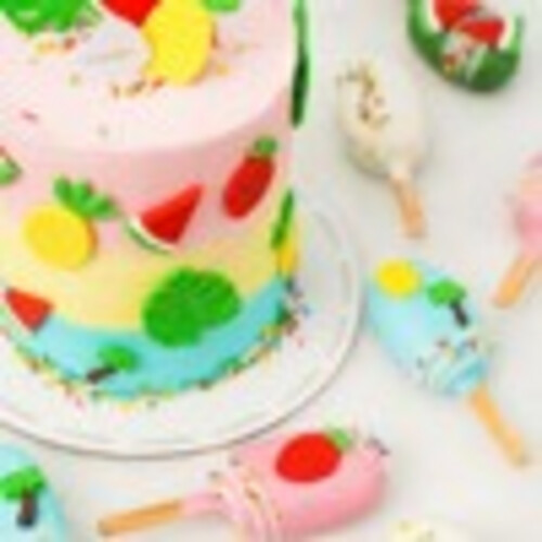 Summer Cake & Cakesicles