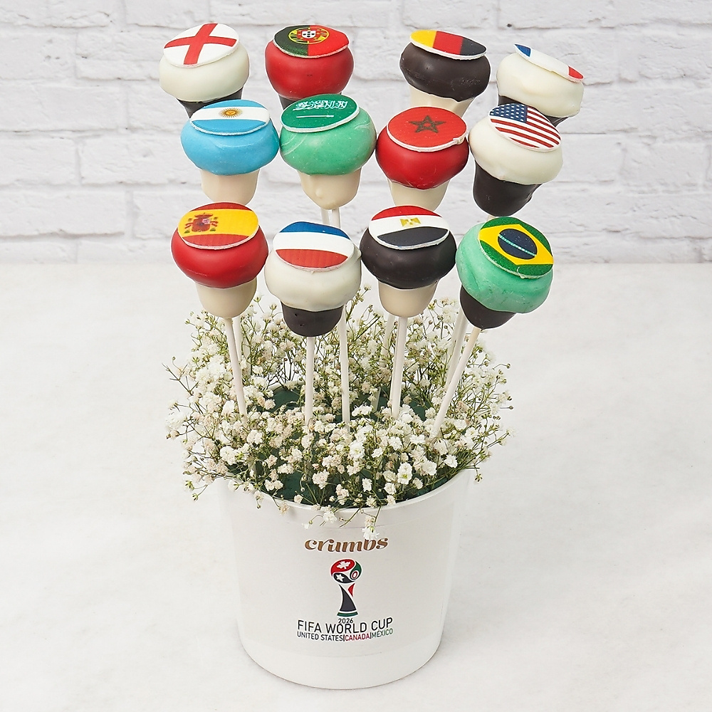 World Cup Cake Pops