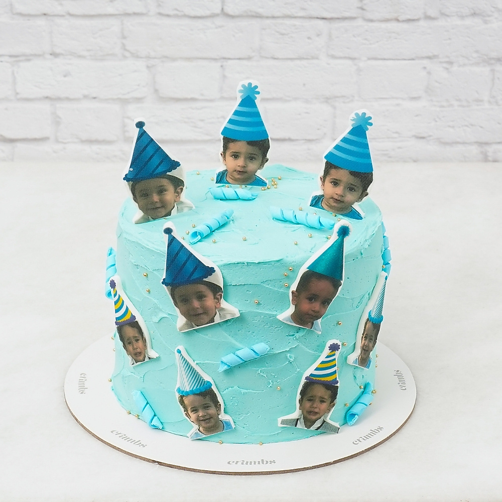 Then & Now Cake (Boy)