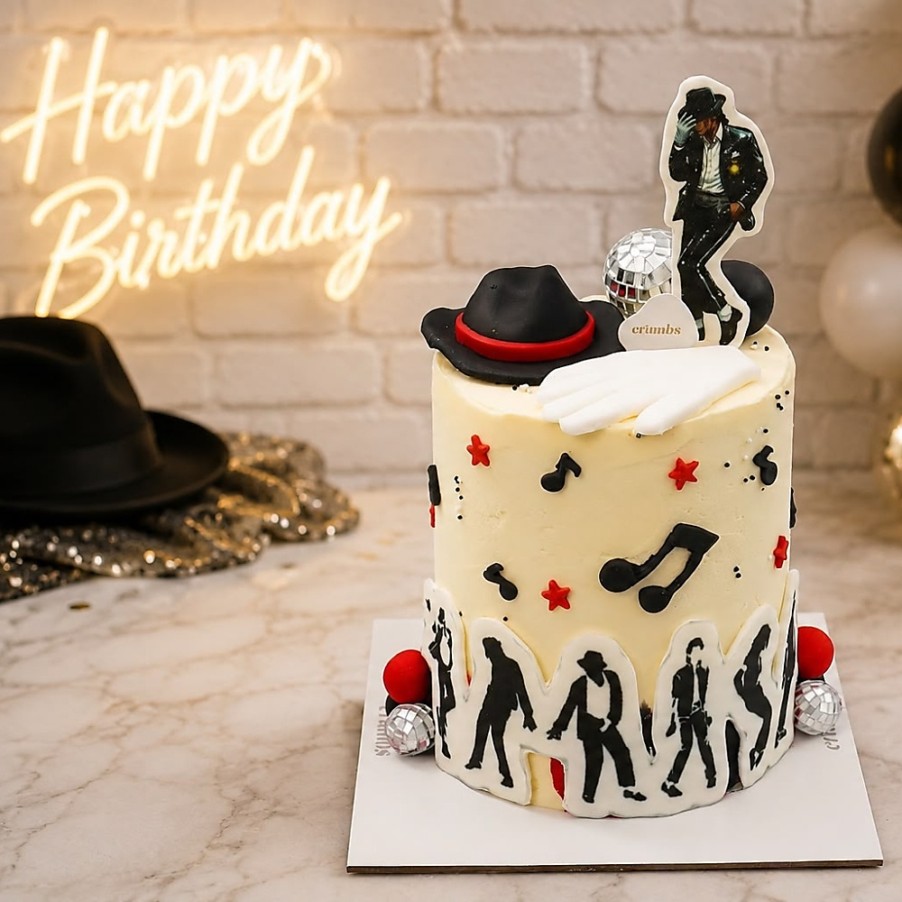 King of Pop  Cake