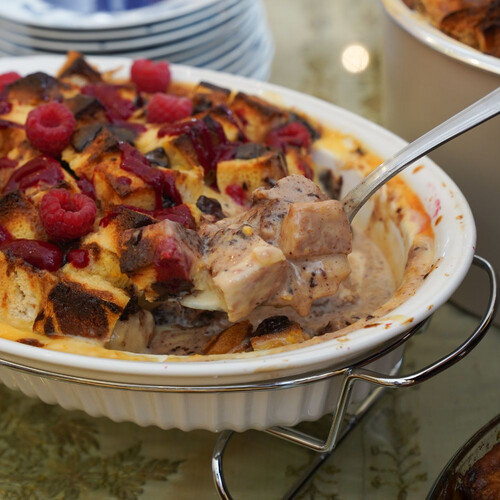 Chocolate Bread Pudding