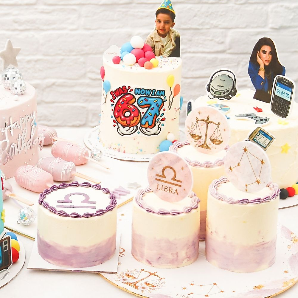 Six Seven Birthday Cake