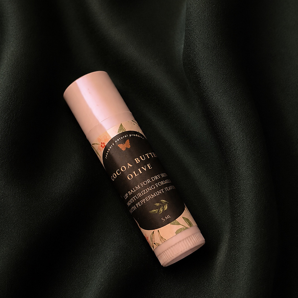 Cocoa Butter  mint  Flavored Lip Balm